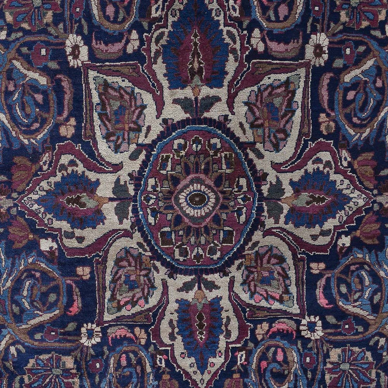 Persisk tæppe - Nomadisk - 623 x 403 cm - lilla