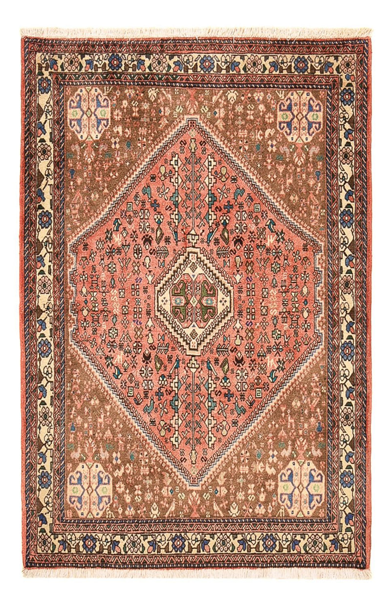 Persisk tæppe - Nomadisk - 143 x 98 cm - lysrød