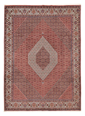 Persisk tæppe - Bijar - 400 x 298 cm - brun