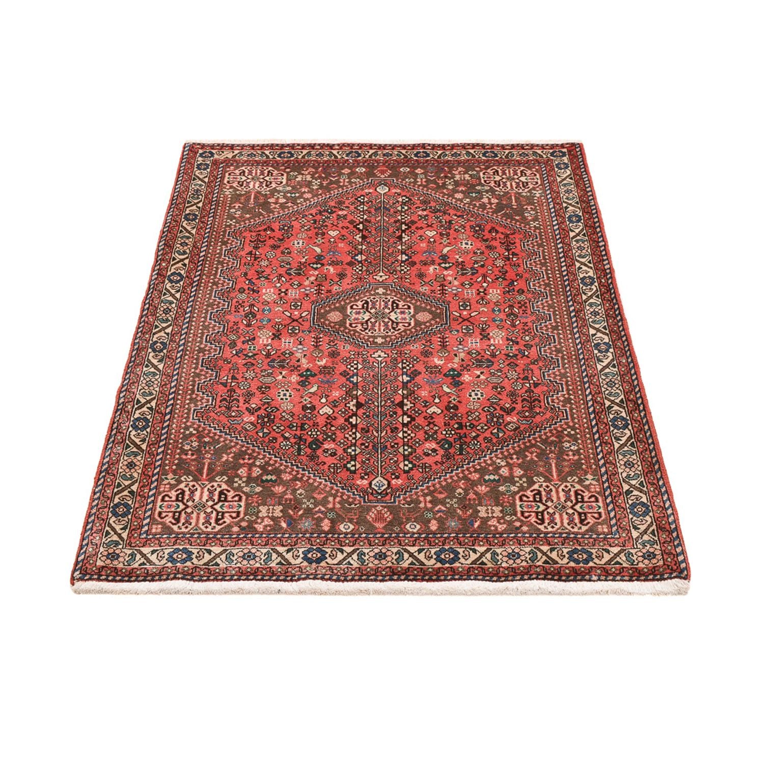 Persisk tæppe - Nomadisk - 147 x 102 cm - lysrød