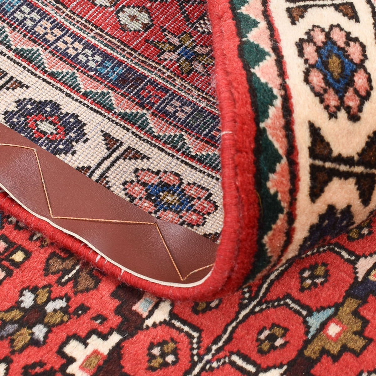 Persisk tæppe - Nomadisk - 150 x 111 cm - rød