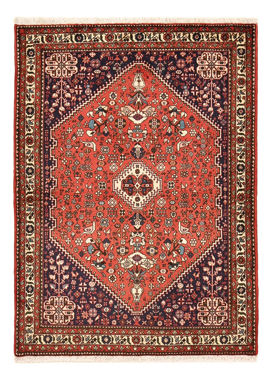 Persisk tæppe - Nomadisk - 144 x 102 cm - rød