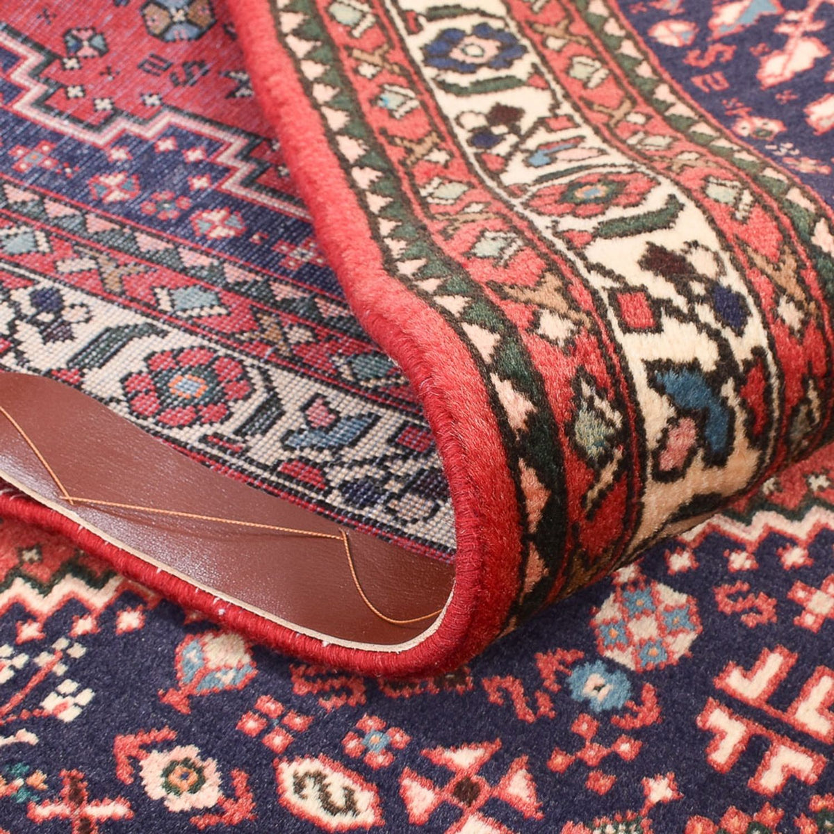 Persisk tæppe - Nomadisk - 144 x 102 cm - rød