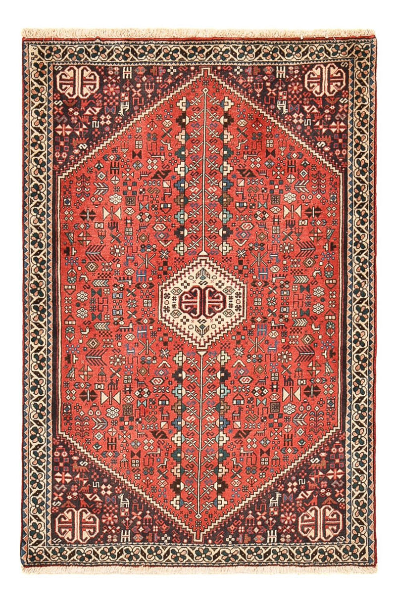 Persisk tæppe - Nomadisk - 142 x 95 cm - rød