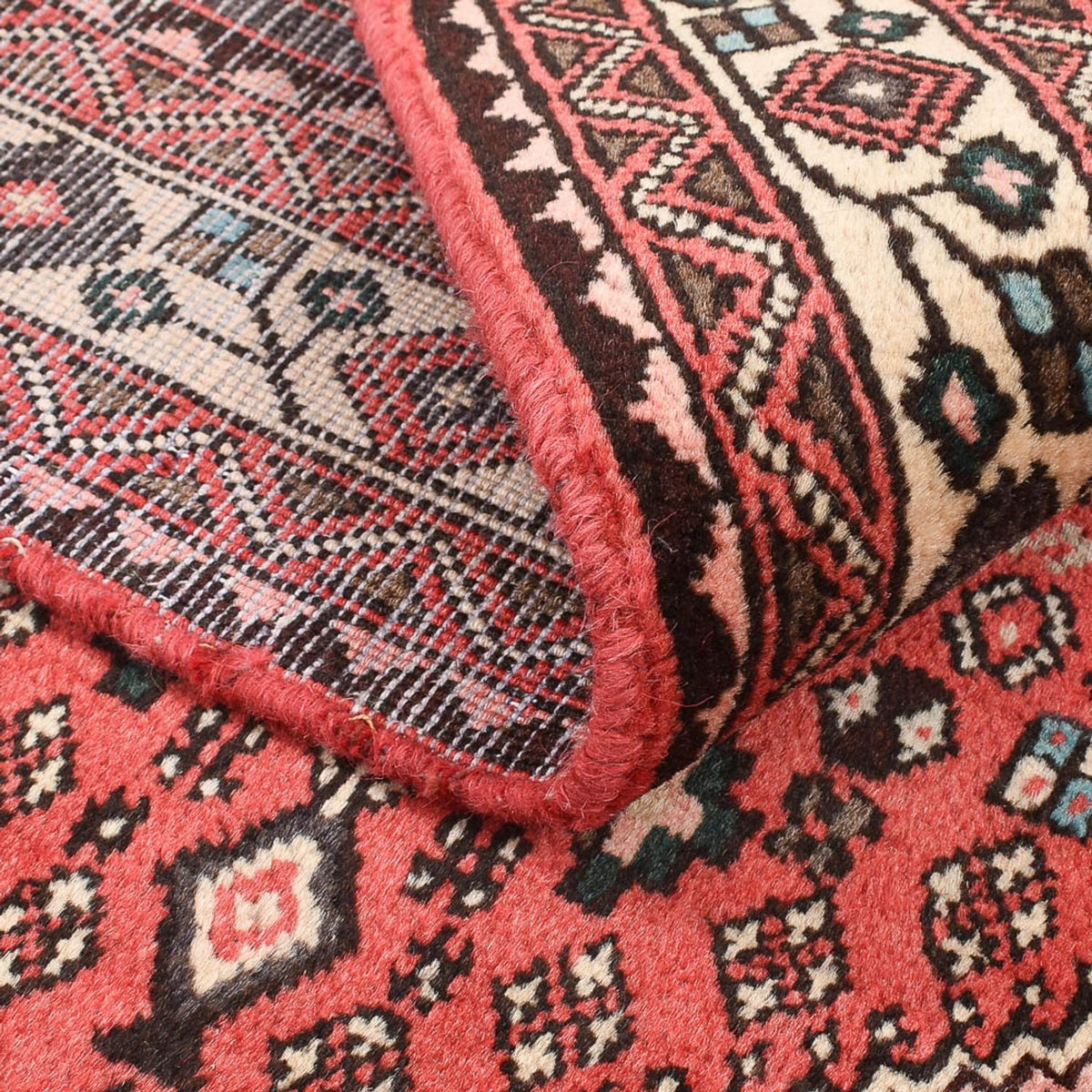 Persisk tæppe - Nomadisk - 150 x 102 cm - rød