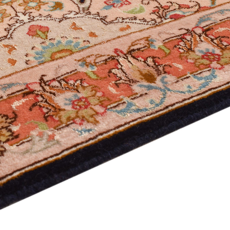 Løber Persisk tæppe - Tabriz - Royal - 288 x 69 cm - mørkeblå