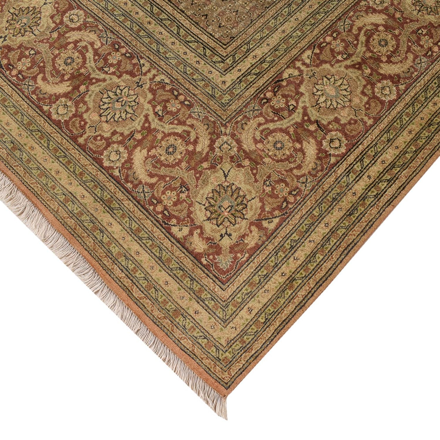 Persisk tæppe - Tabriz - Royal - 397 x 298 cm - sand