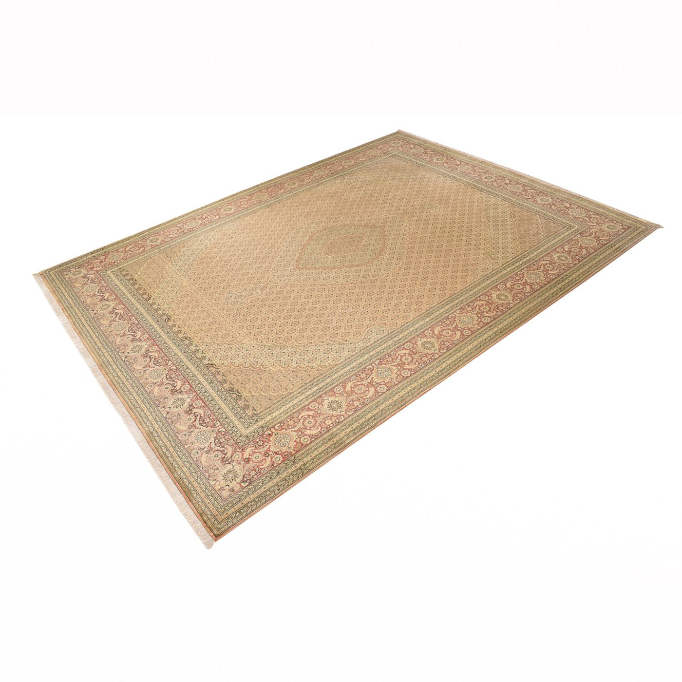 Tabriz - 50 Raj Tæppe 397x298cm - Persisk tæppe