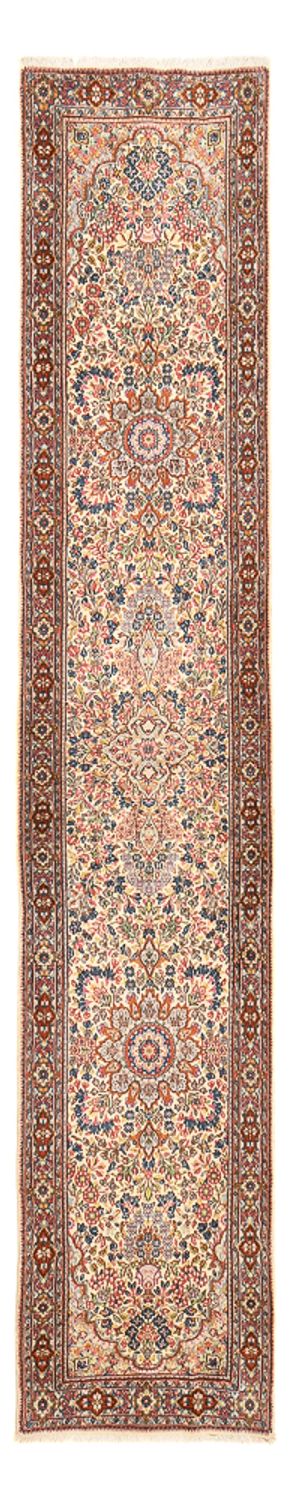 Løber Persisk tæppe - Royal - 385 x 75 cm - mørk beige