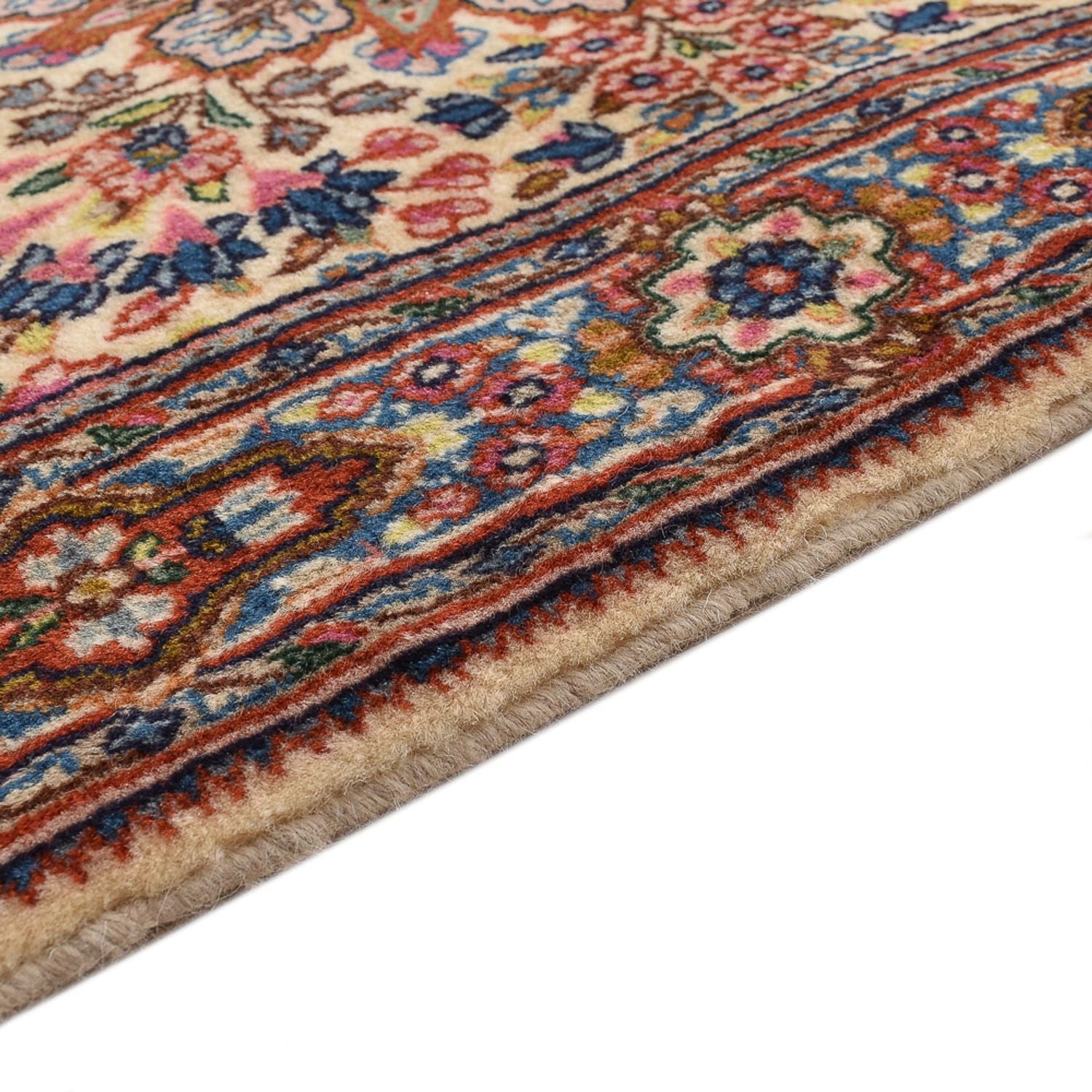 Løber Persisk tæppe - Royal - 385 x 75 cm - mørk beige