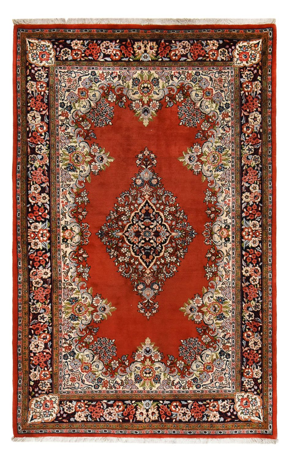 Persisk tæppe - Ghom - Royal - 219 x 139 cm - rød