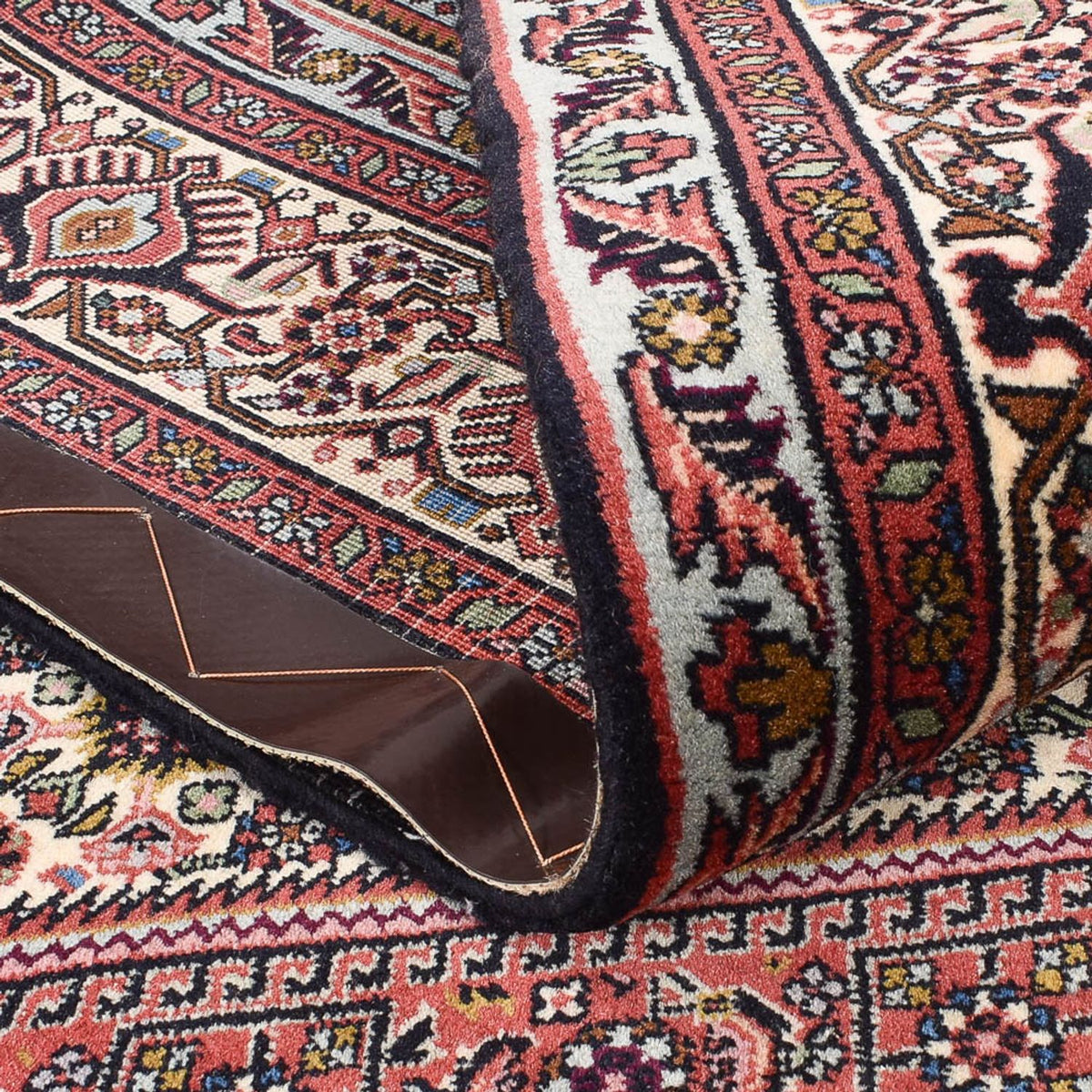 Persisk tæppe - Bijar - 232 x 159 cm - rust