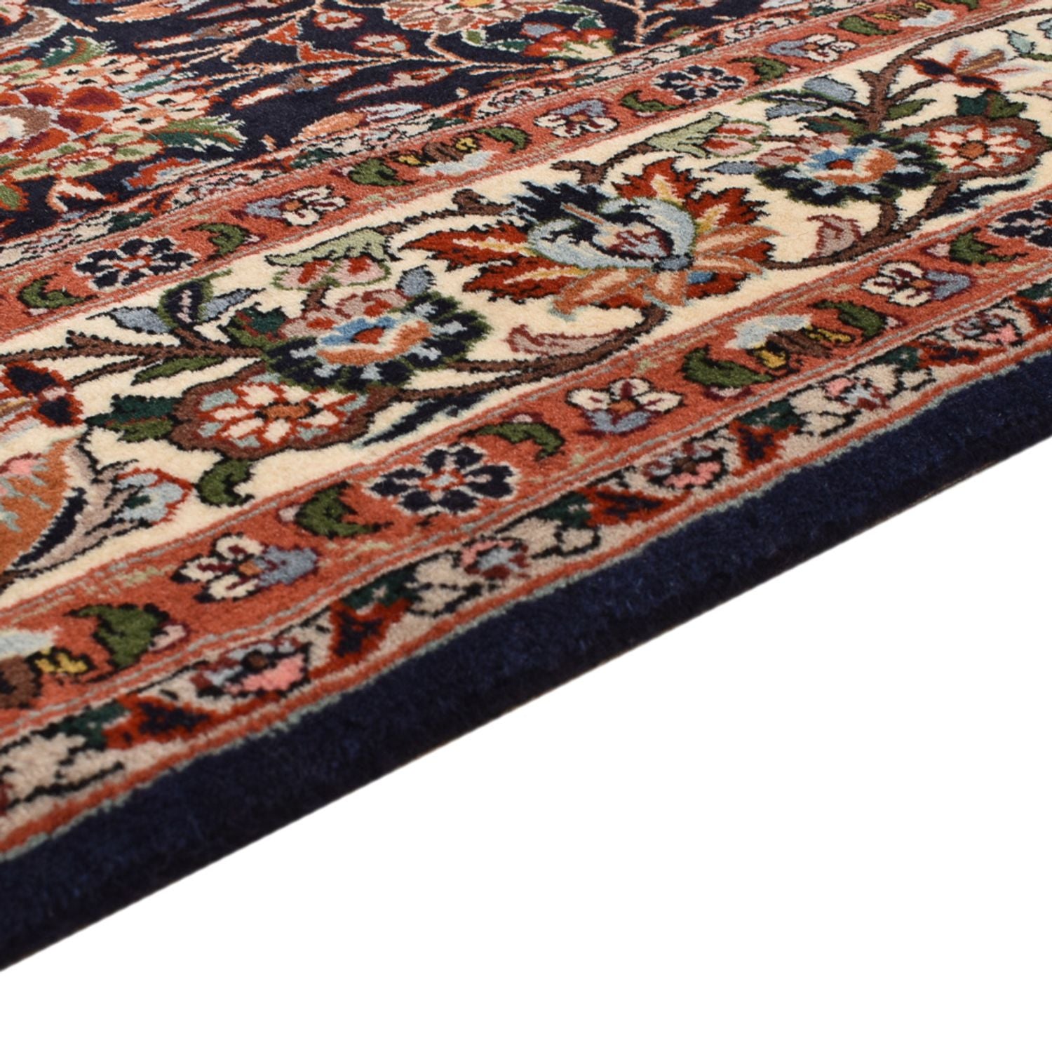 Persisk tæppe - Bijar - 215 x 145 cm - mørk beige
