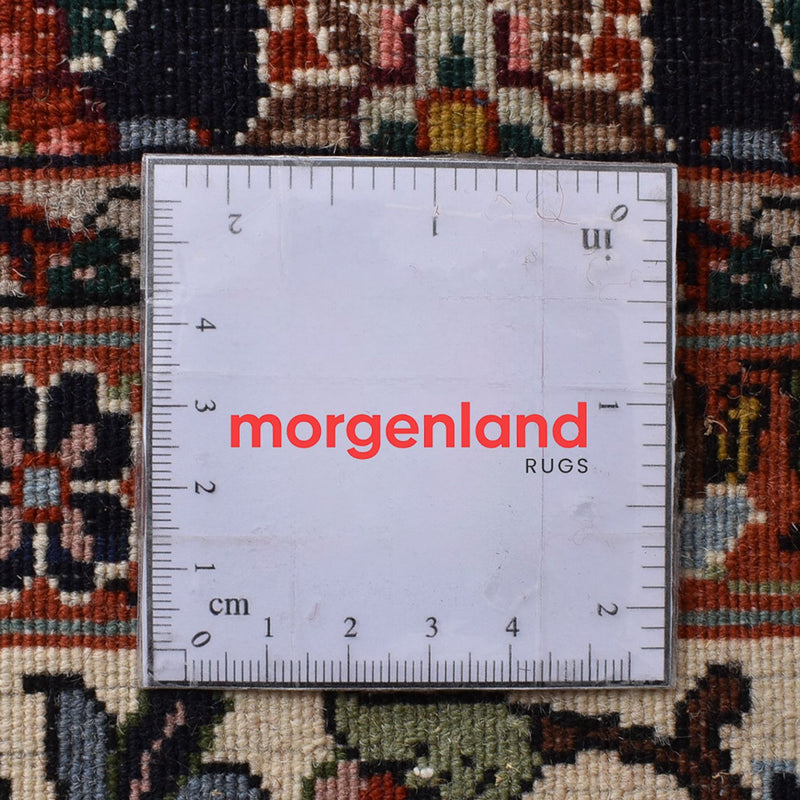 Persisk tæppe - Bijar - 215 x 145 cm - mørk beige