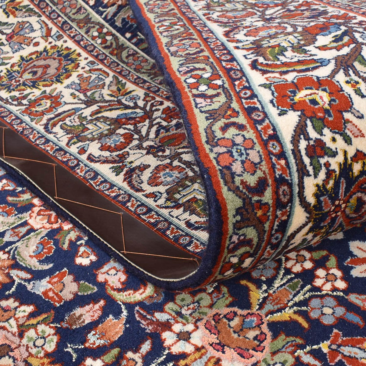 Persisk tæppe - Bijar - 300 x 201 cm - flerfarvet