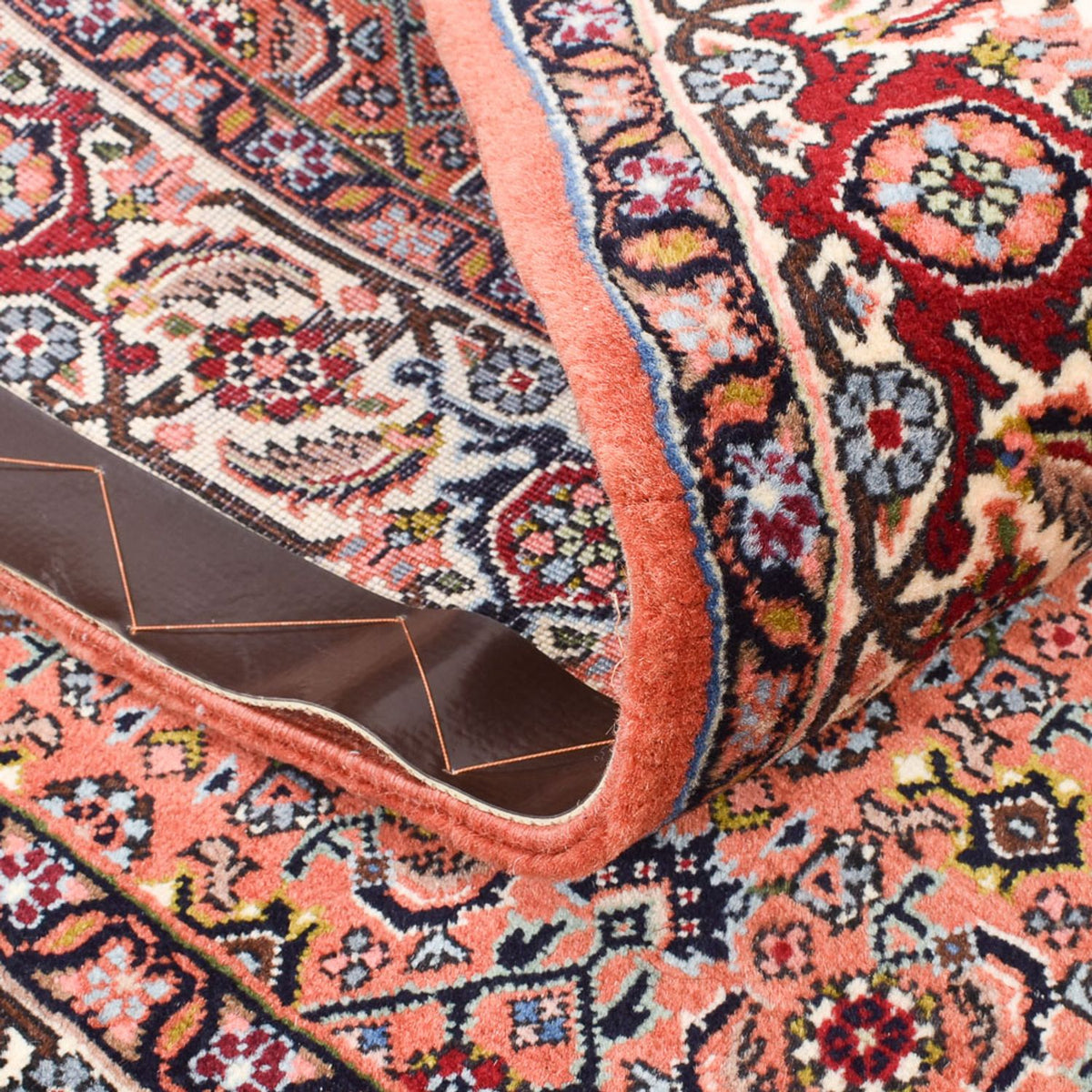 Persisk tæppe - Bijar - 152 x 110 cm - rust