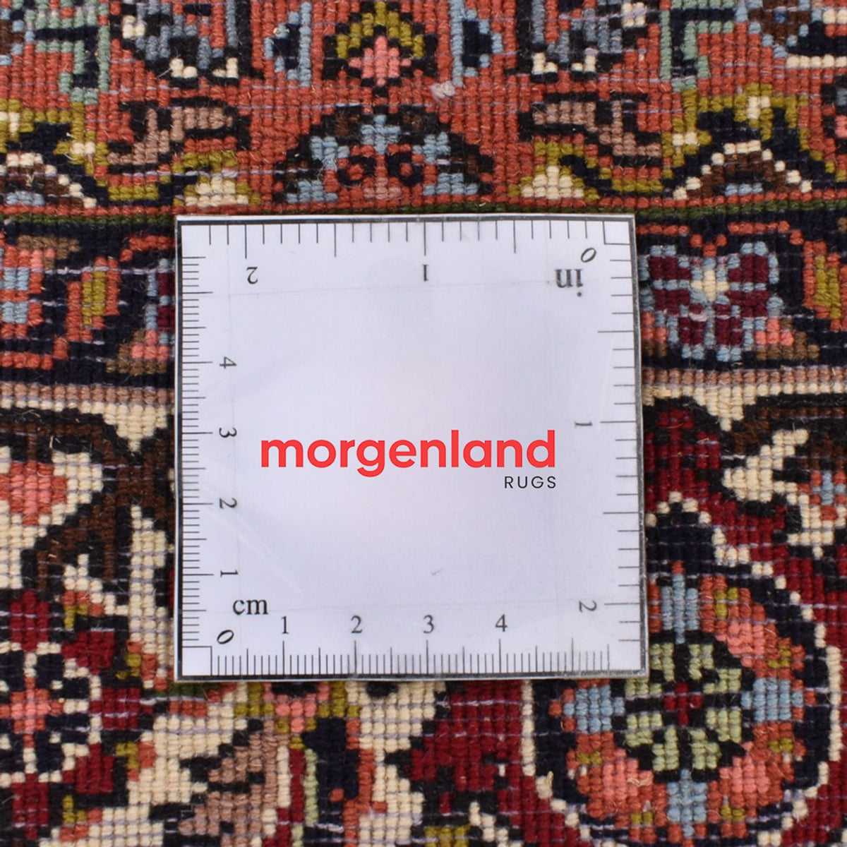 Persisk tæppe - Bijar - 152 x 110 cm - rust