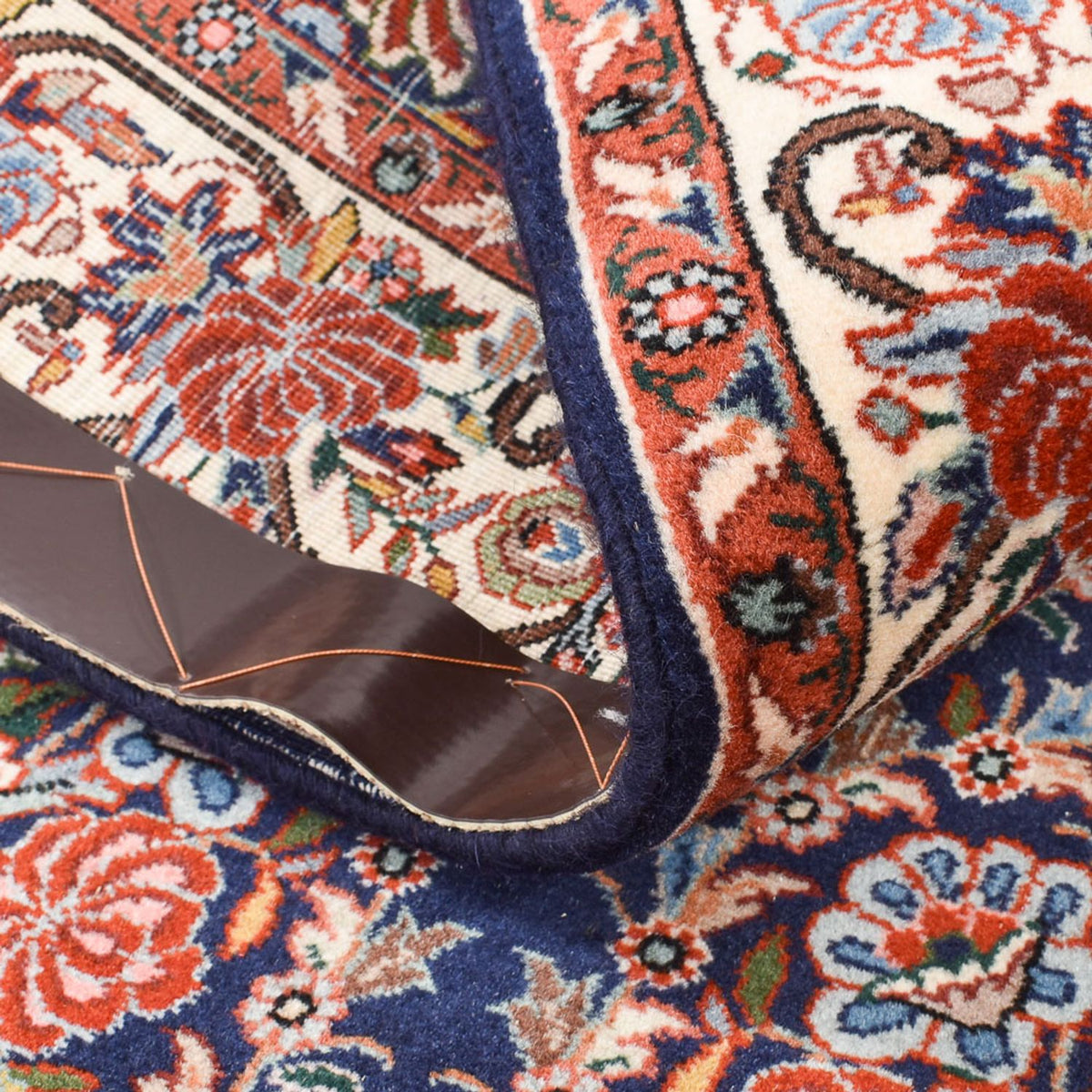 Persisk tæppe - Bijar - 167 x 110 cm - rust