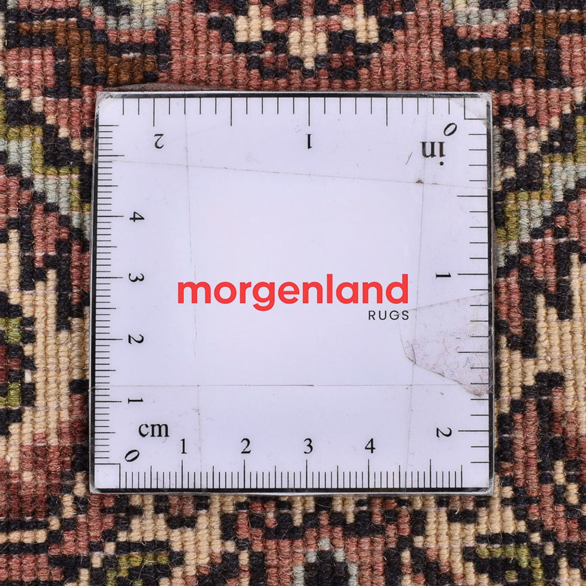 Løber Persisk tæppe - Bijar - 400 x 72 cm - mørk beige