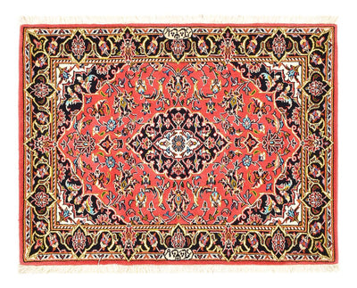 Kashan Tæppe 70x100cm - Persisk tæppe - rød