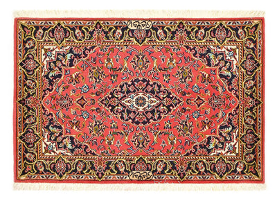 Kashan Tæppe 70x100cm - Persisk tæppe - rød