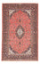 Persisk tæppe - Keshan - 222 x 142 cm - lysrød