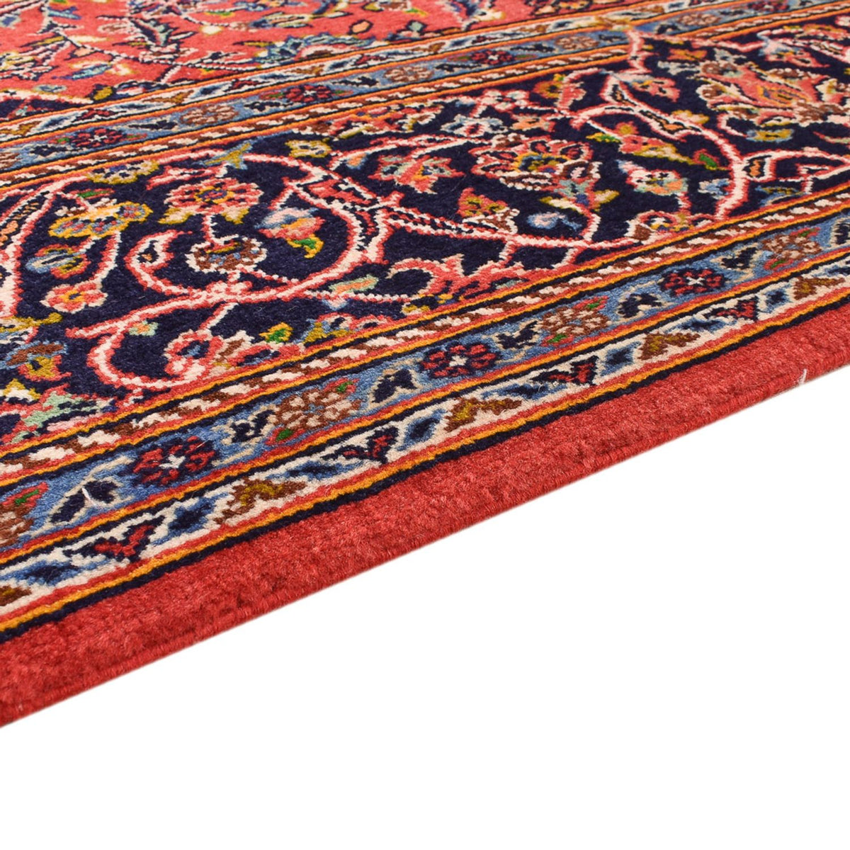 Kashan Tæppe 142x225cm - Persisk tæppe