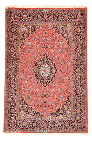 Persisk tæppe - Keshan - 170 x 114 cm - lysrød