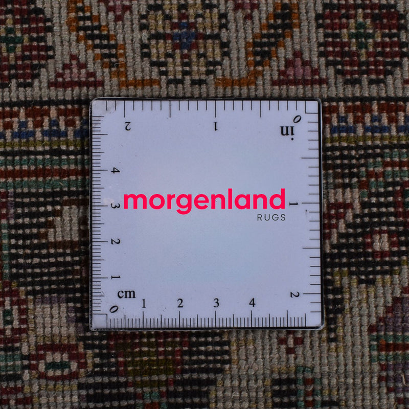 Persisk tæppe - Tabriz - Royal - 198 x 148 cm - mørkebrun