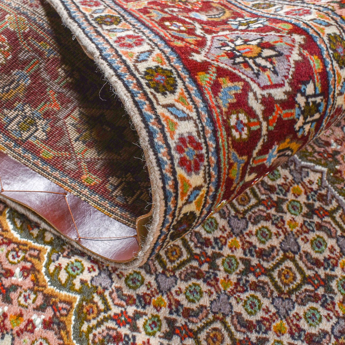 Persisk tæppe - Tabriz - Royal - 209 x 150 cm - sand