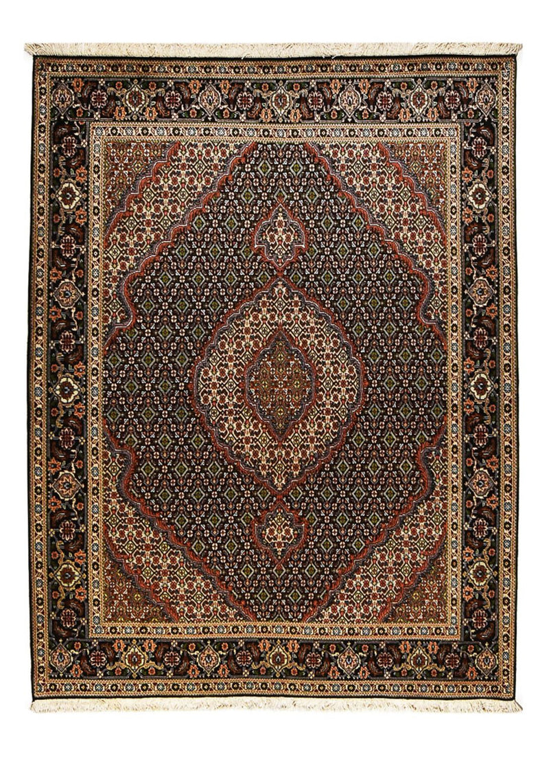 Persisk tæppe - Tabriz - Royal - 202 x 150 cm - mørkeblå
