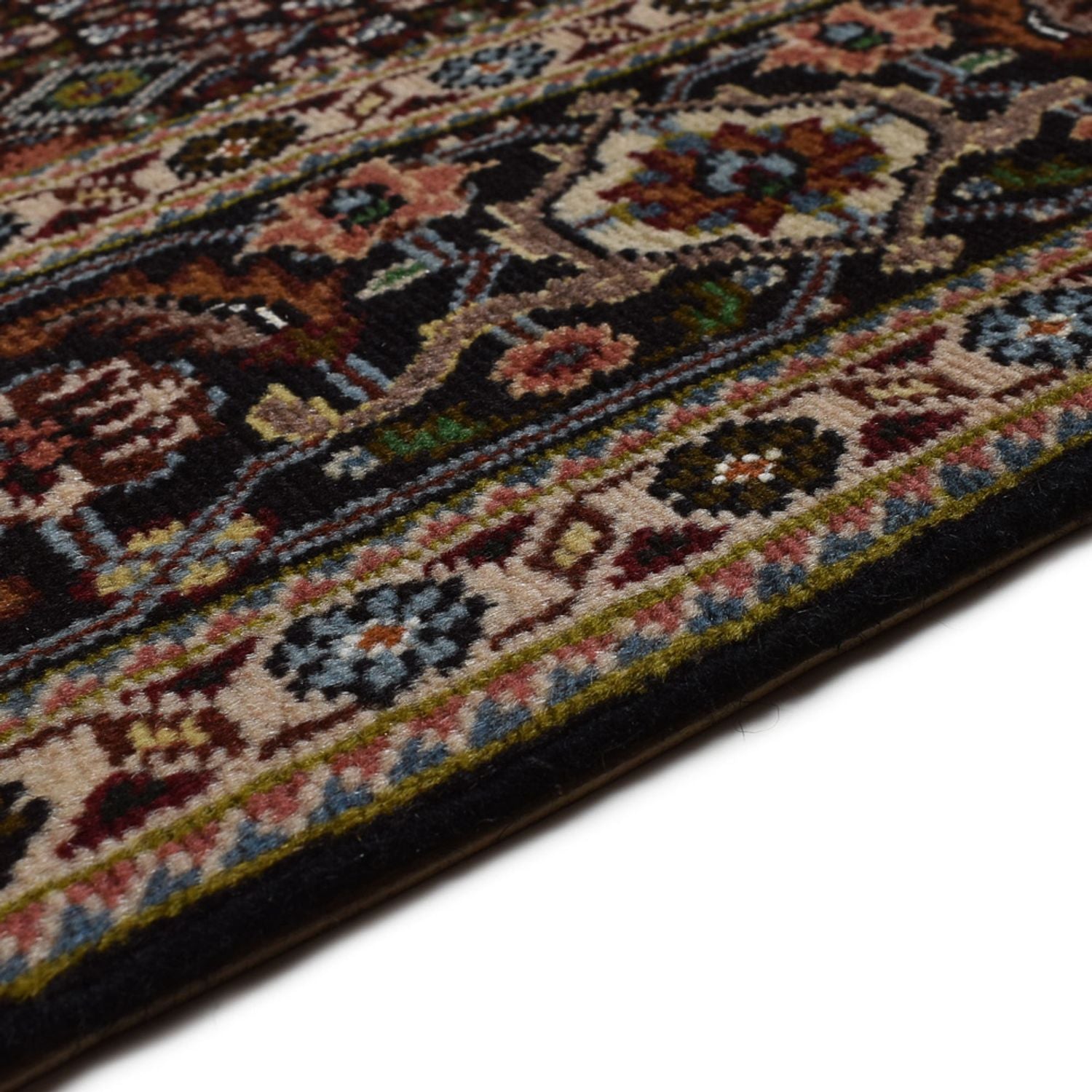 Persisk tæppe - Tabriz - Royal - 202 x 150 cm - mørkeblå