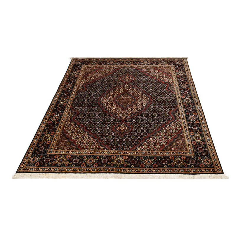 Persisk tæppe - Tabriz - Royal - 202 x 150 cm - mørkeblå