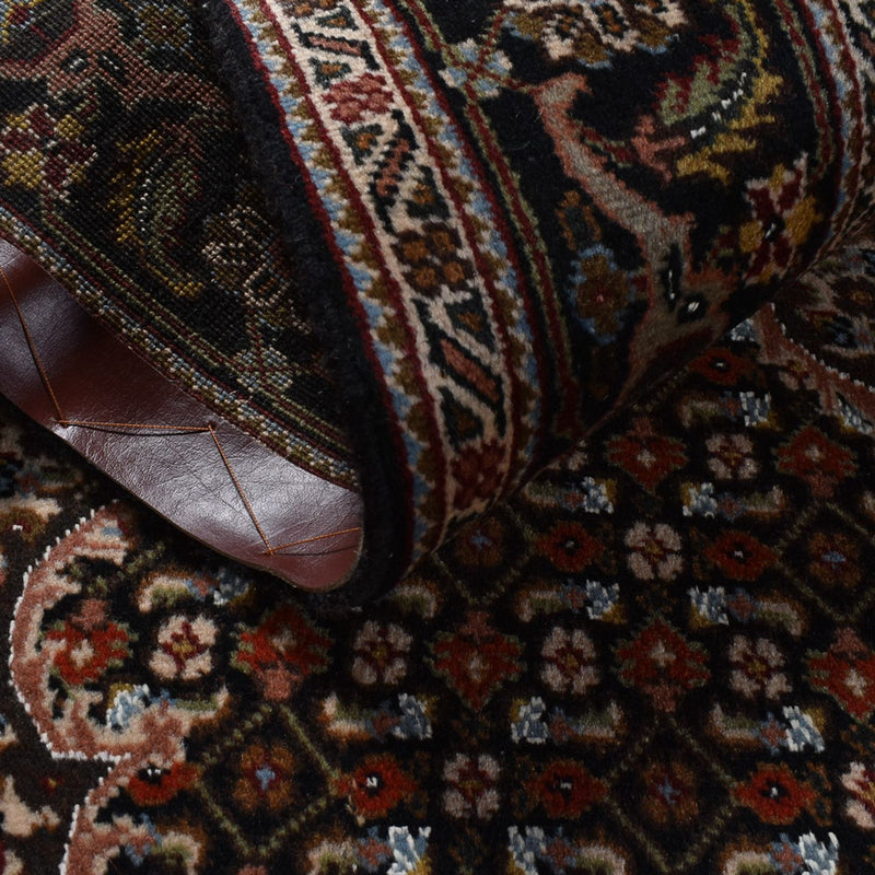 Persisk tæppe - Tabriz - Royal - 200 x 151 cm - mørkebrun