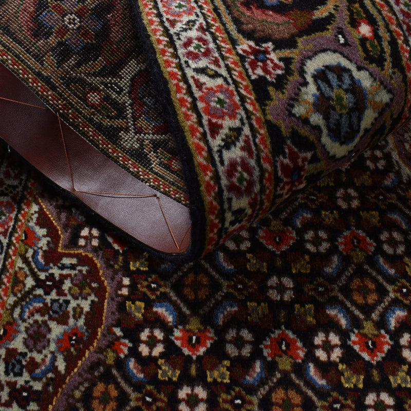 Persisk tæppe - Tabriz - Royal - 195 x 150 cm - mørkebrun