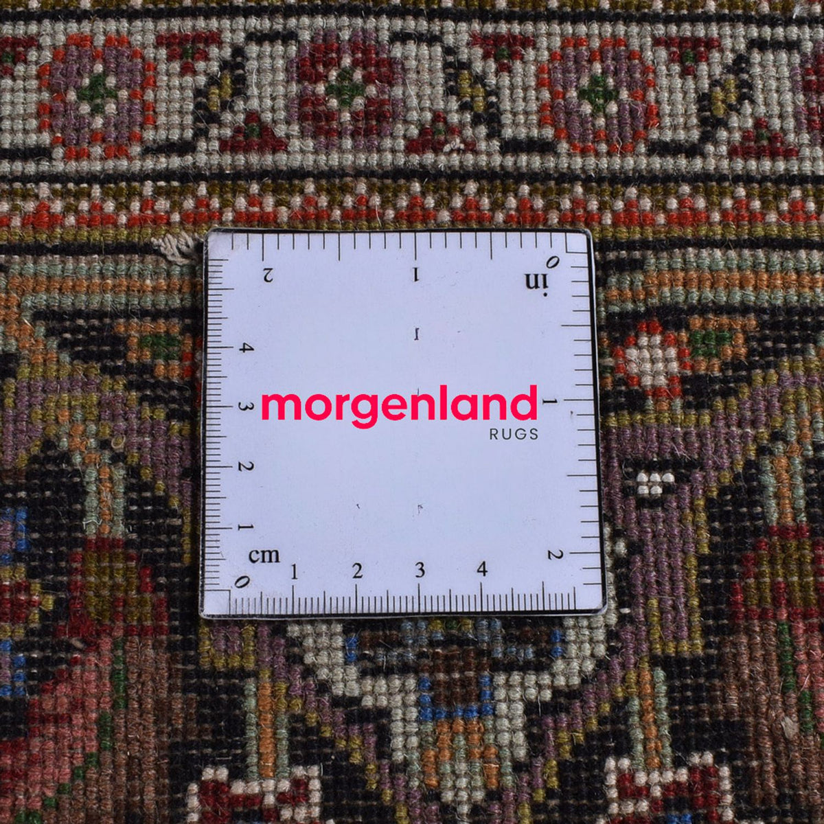 Persisk tæppe - Tabriz - Royal - 195 x 150 cm - mørkebrun