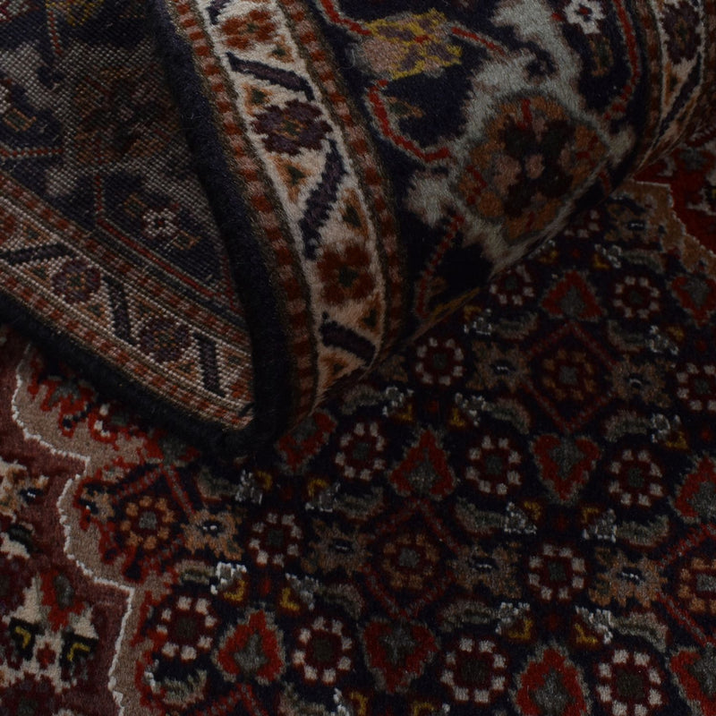 Persisk tæppe - Tabriz - Royal - 198 x 150 cm - mørkebrun