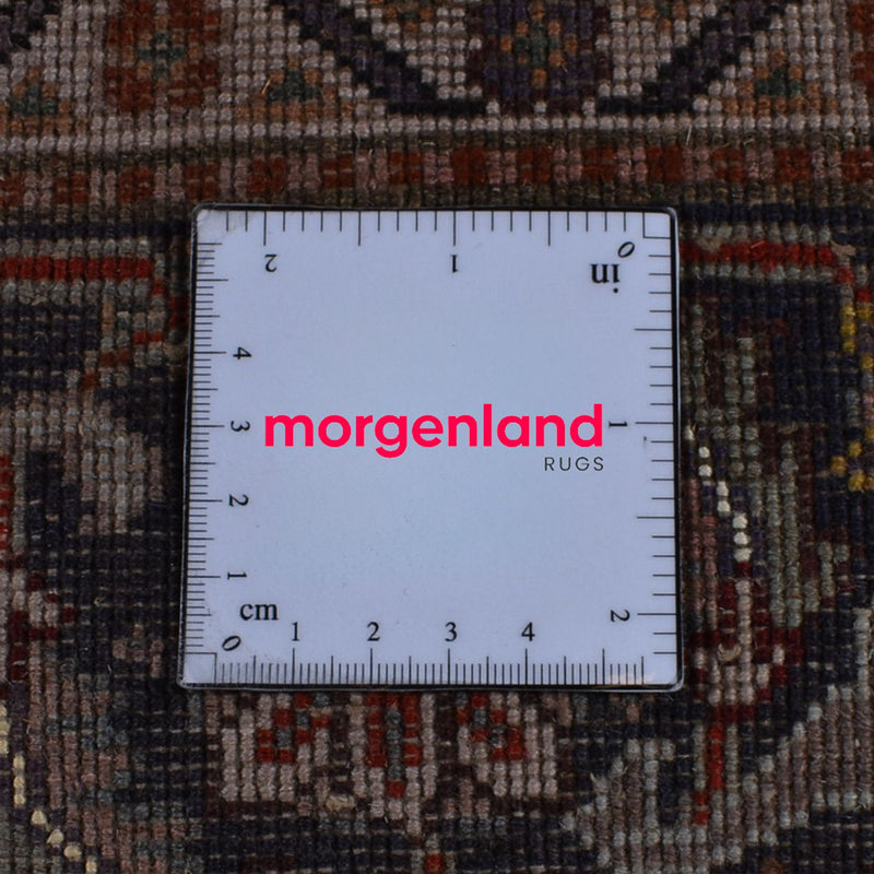 Persisk tæppe - Tabriz - Royal - 198 x 150 cm - mørkebrun