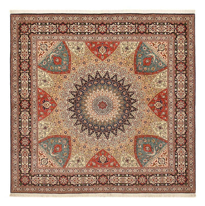 Tabriz - 50 Raj Tæppe 251x253cm - Persisk tæppe