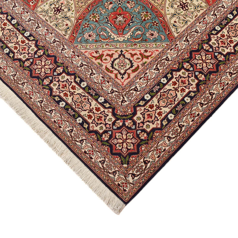 Persisk tæppe - Tabriz - Royal firkantet  - 253 x 251 cm - mørk beige