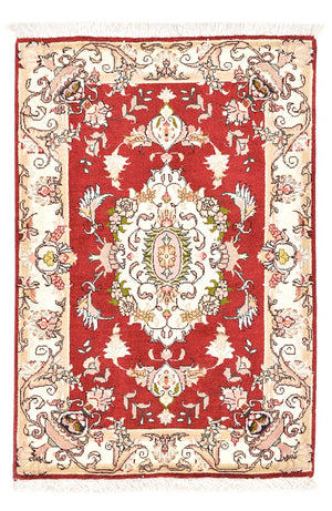 Persisk tæppe - Tabriz - Royal - 90 x 60 cm - rød