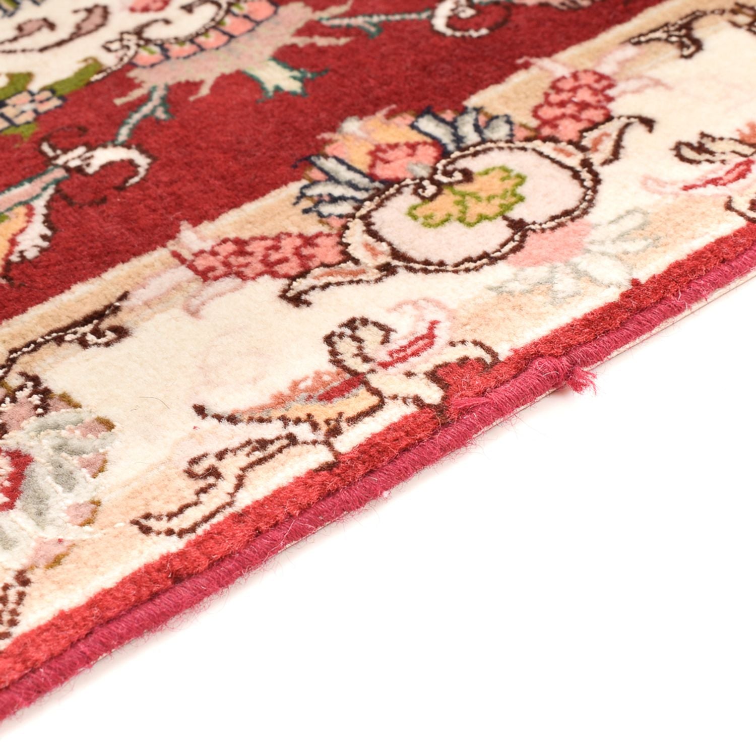 Persisk tæppe - Tabriz - Royal - 90 x 60 cm - rød