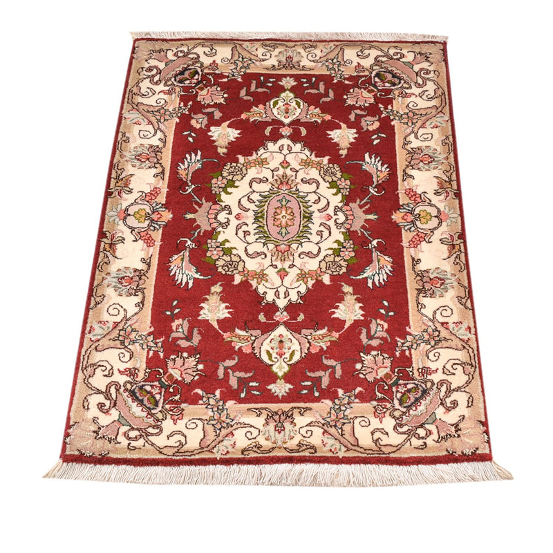 Persisk tæppe - Tabriz - Royal - 90 x 60 cm - rød