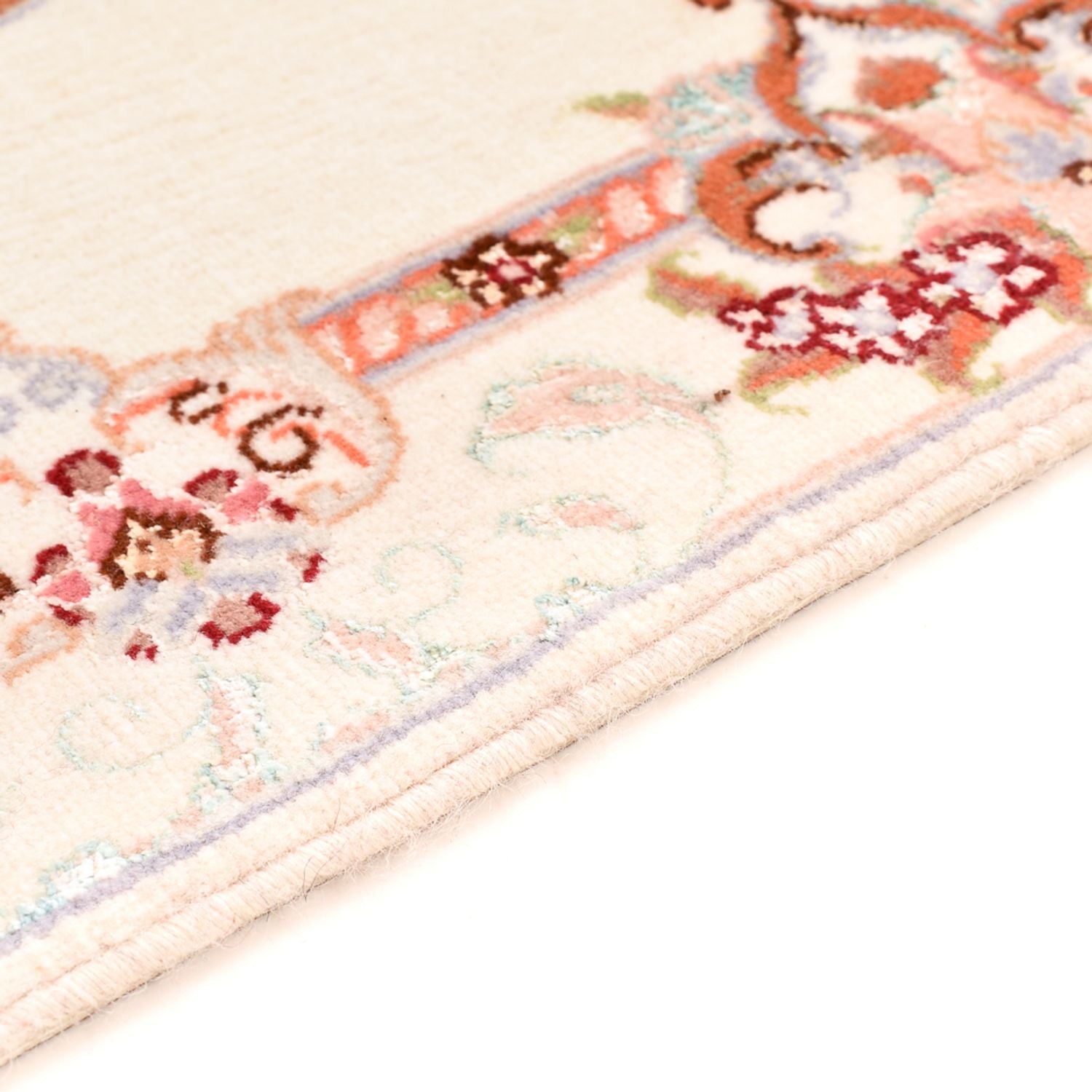 Persisk tæppe - Tabriz - Royal - 90 x 60 cm - creme