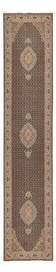 Tabriz - 50 Raj Tæppe 390x82cm - Persisk tæppe