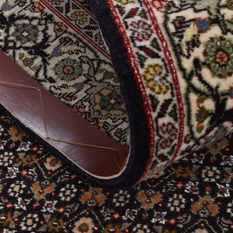 Løber Persisk tæppe - Tabriz - Royal - 390 x 82 cm - mørk beige