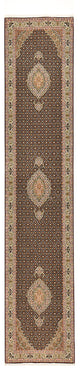 Tabriz - 50 Raj Tæppe 393x82cm - Persisk tæppe