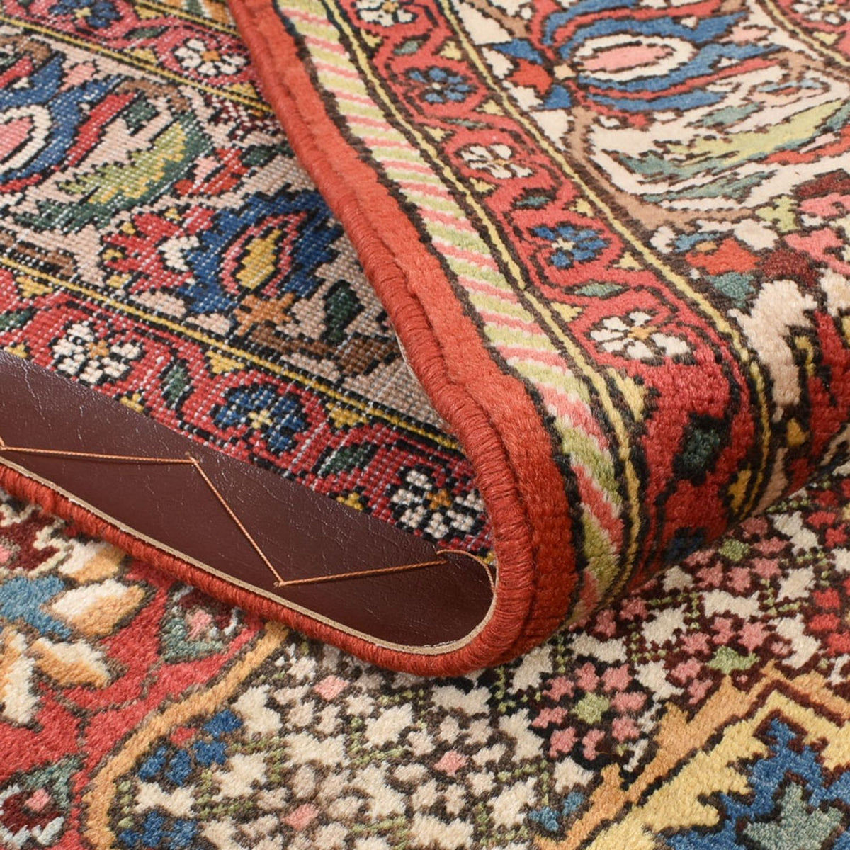 Persisk tæppe - Nomadisk - 194 x 136 cm - flerfarvet