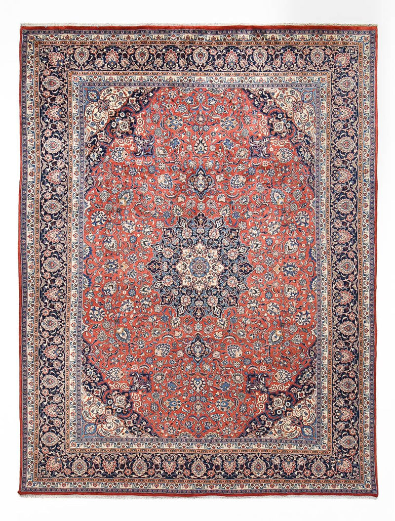 Persisk tæppe - Classic - Royal - 393 x 293 cm - lysrød