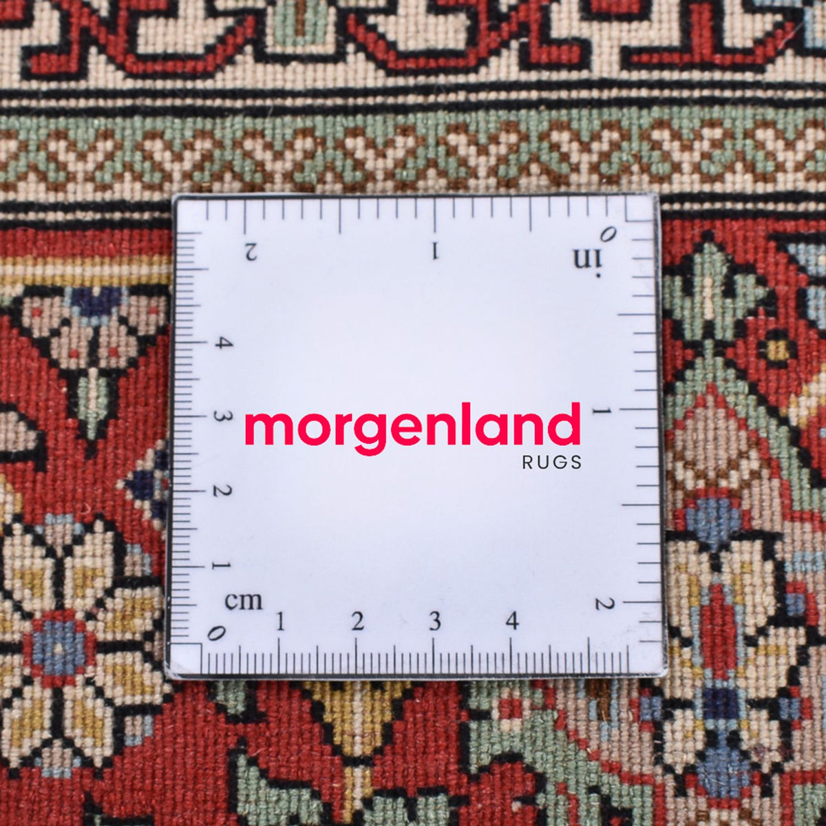 Persisk tæppe - Ghom - Royal - 204 x 132 cm - rød